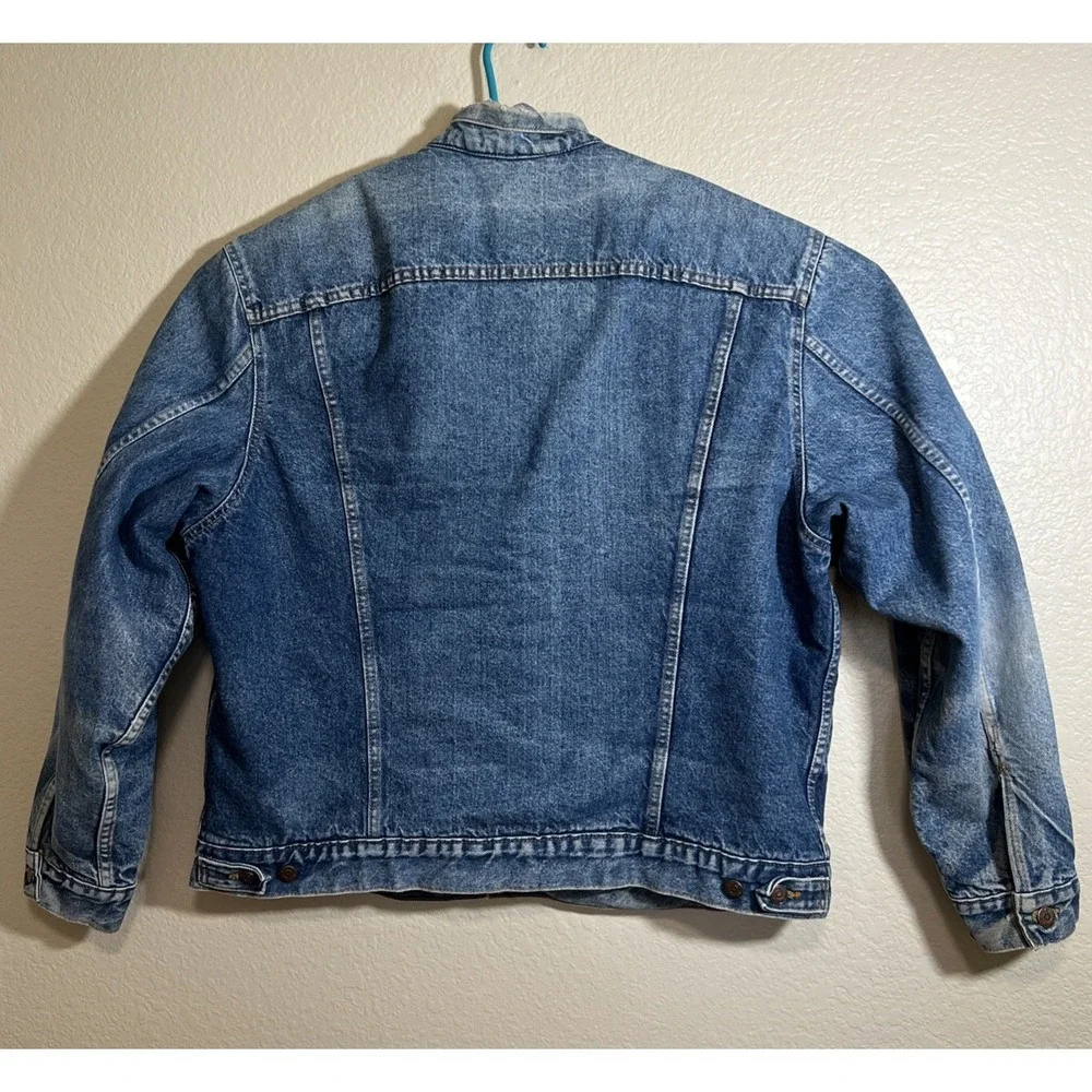Vintage 1980-90's Levis Trucker Jacket Men's sz 52 Blanket Lined‎ USA 71506 0316